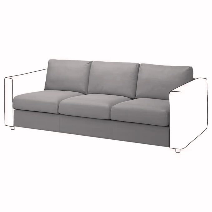 Vimle 3-seater custom cover Norsemaison