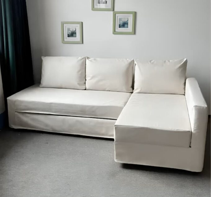 Couch Chaise Ikea Friheten Corner Sofa Bed Cover IKEA Friheten