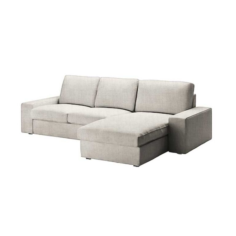 IKEA Kivik 2-seater with Chaise Longue cover Classic, Off-white #1 ...